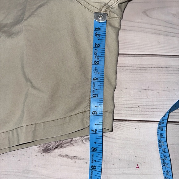 Vintage 90s Y2K Generation X Khaki Shorts | Size 9/10 Summer Retro Vintage Cute - Picture 7 of 7